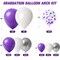 Graduation Decorations 2026 Graduation Party Decorations Set of 4 Boxes with 129pcs Balloons Arch Garland Kit Party Supplies for Any Grades Purple